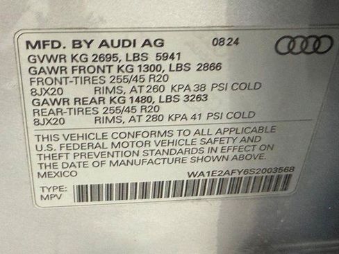 Certified 2025 Audi Q5 e Premium Plus w/ Premium Plus Package AWD/4WD image 22