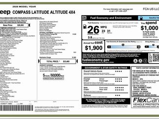 New 2026 Jeep Compass Latitude video 2