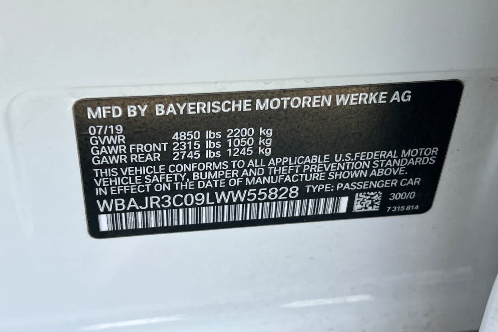 Used 2020 BMW 530i w/ M Sport Package RWD image 28