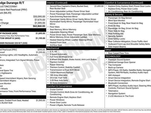 Used 2022 Dodge Durango R/T w/ Blacktop Package AWD/4WD image 41