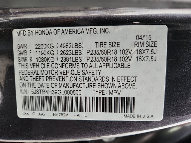 Used 2016 Acura RDX AWD image 28