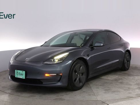 Used 2021 Tesla Model 3 Long Range AWD/4WD image 2