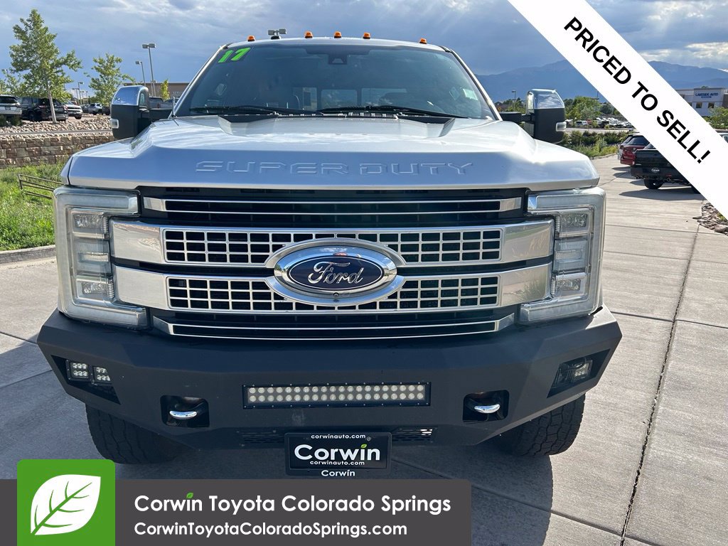 Used 2017 Ford F350 Platinum w/ Platinum Ultimate Package AWD/4WD image 2