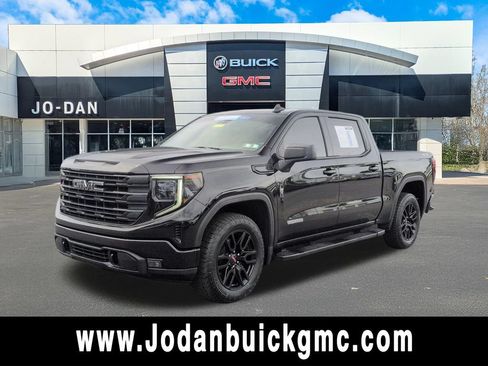 Used 2024 GMC Sierra 1500 Elevation w/ LPO, Elevation Black Package AWD/4WD image 1