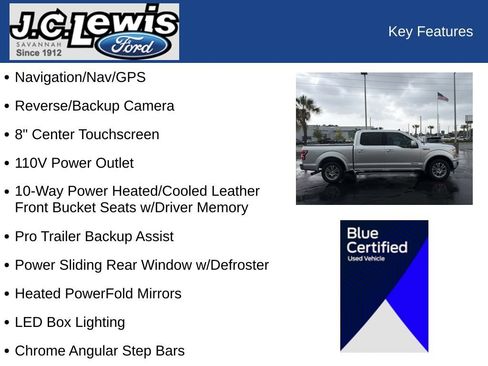 Used 2019 Ford F150 Lariat w/ Trailer Tow Package RWD image 8