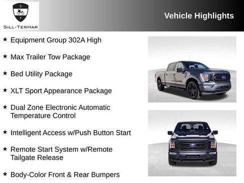 Certified 2022 Ford F150 XLT w/ Equipment Group 302A High image 4