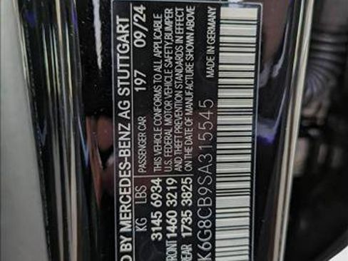 New 2025 Mercedes-Benz S 63 AMG S image 17