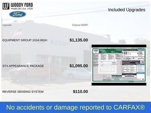Used 2022 Ford Ranger XL w/ Equipment Group 101A High RWD image 15