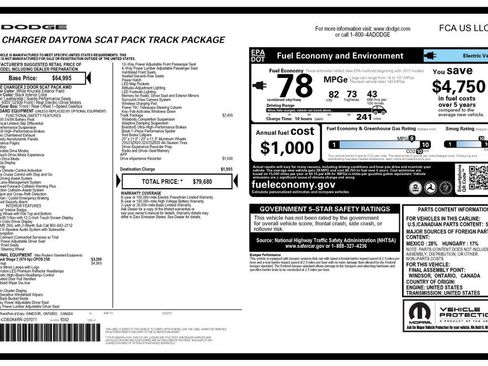 Used 2024 Dodge Charger R/T Scat Pack w/ Plus Group image 2