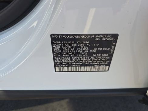 New 2026 Volkswagen Atlas Cross Sport SE AWD/4WD image 26