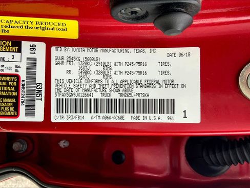 Used 2018 Toyota Tacoma SR w/ SR Convenience Package image 36