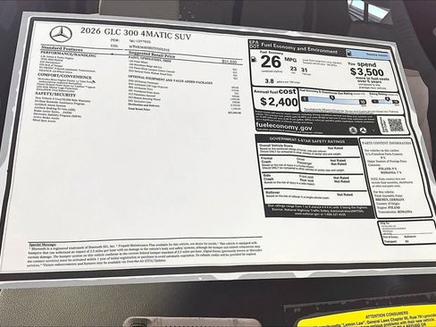 New 2026 Mercedes-Benz GLC 300 4MATIC image 18