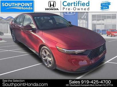 Certified 2024 Honda Accord EX