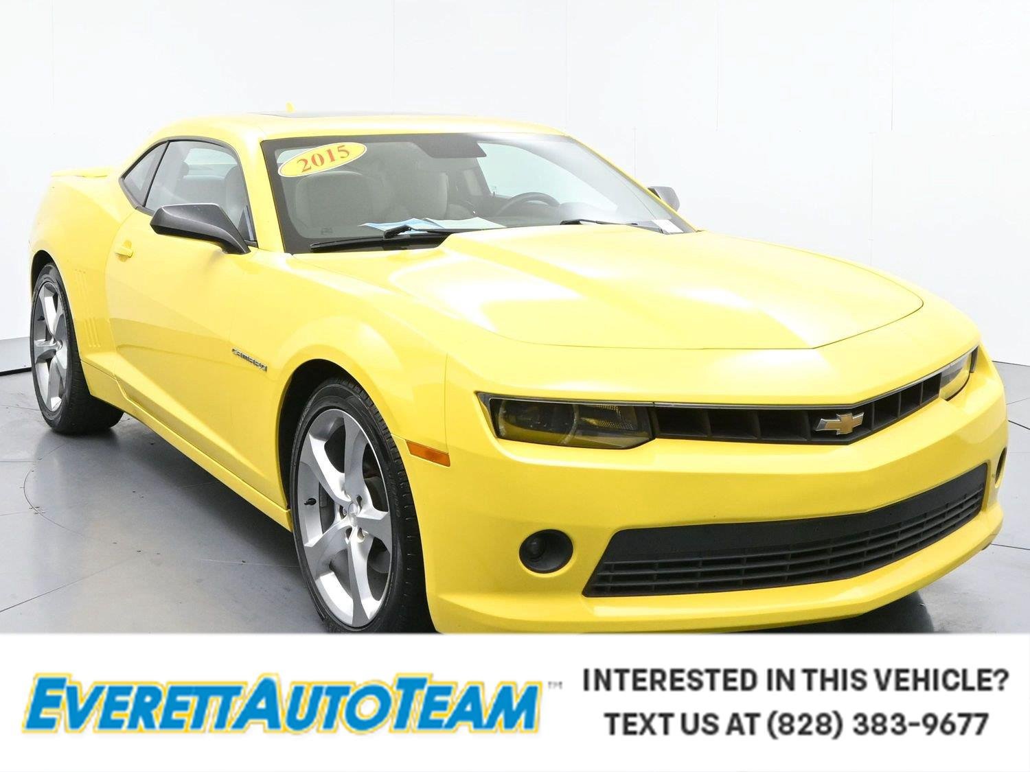 Used 2015 Chevrolet Camaro LT w/ RS Package RWD image 1