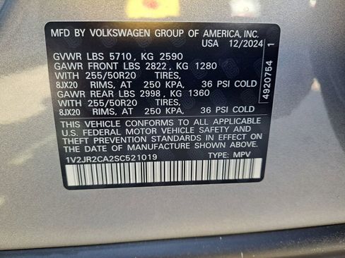 Used 2025 Volkswagen Atlas SE image 29