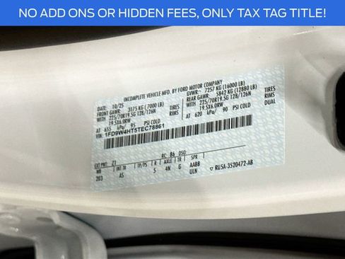 New 2026 Ford F450 XL w/ XL Chrome Package image 30