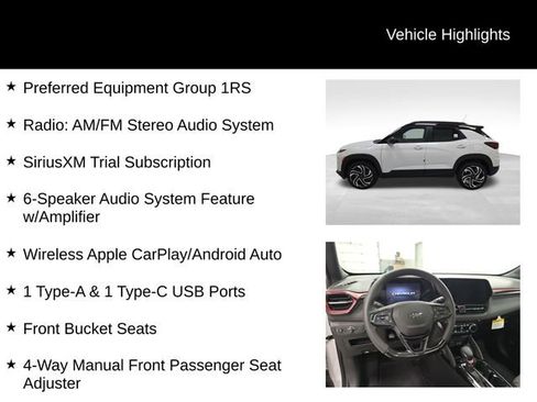 New 2026 Chevrolet TrailBlazer RS w/ Convenience Package image 27