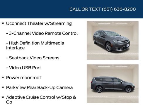 Used 2018 Chrysler Pacifica Limited w/ Tire & Wheel Group image 20