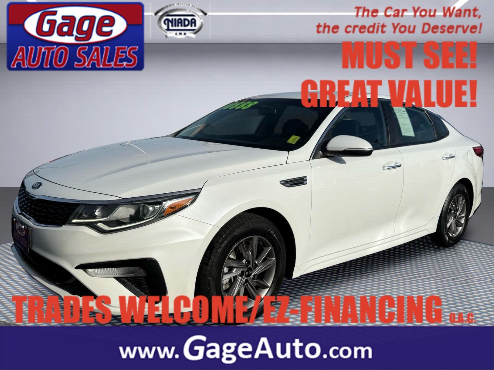 Used 2020 Kia Optima LX FWD image 1