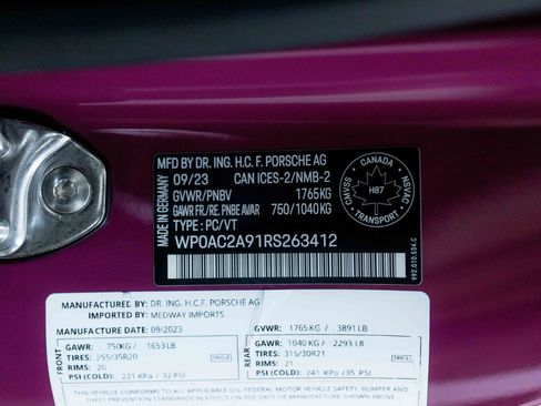 Used 2024 Porsche 911 GT3 image 88