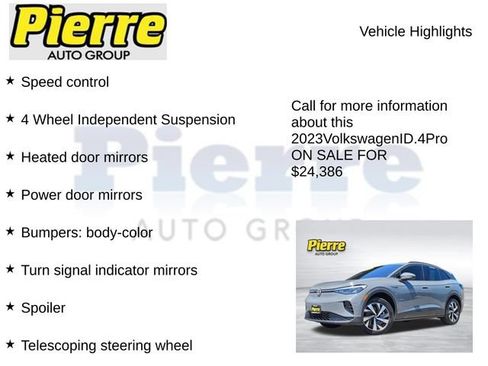 Used 2023 Volkswagen ID.4 Pro AWD/4WD image 22