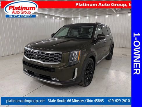 Used 2021 Kia Telluride SX w/ SX Prestige Package AWD/4WD image 1