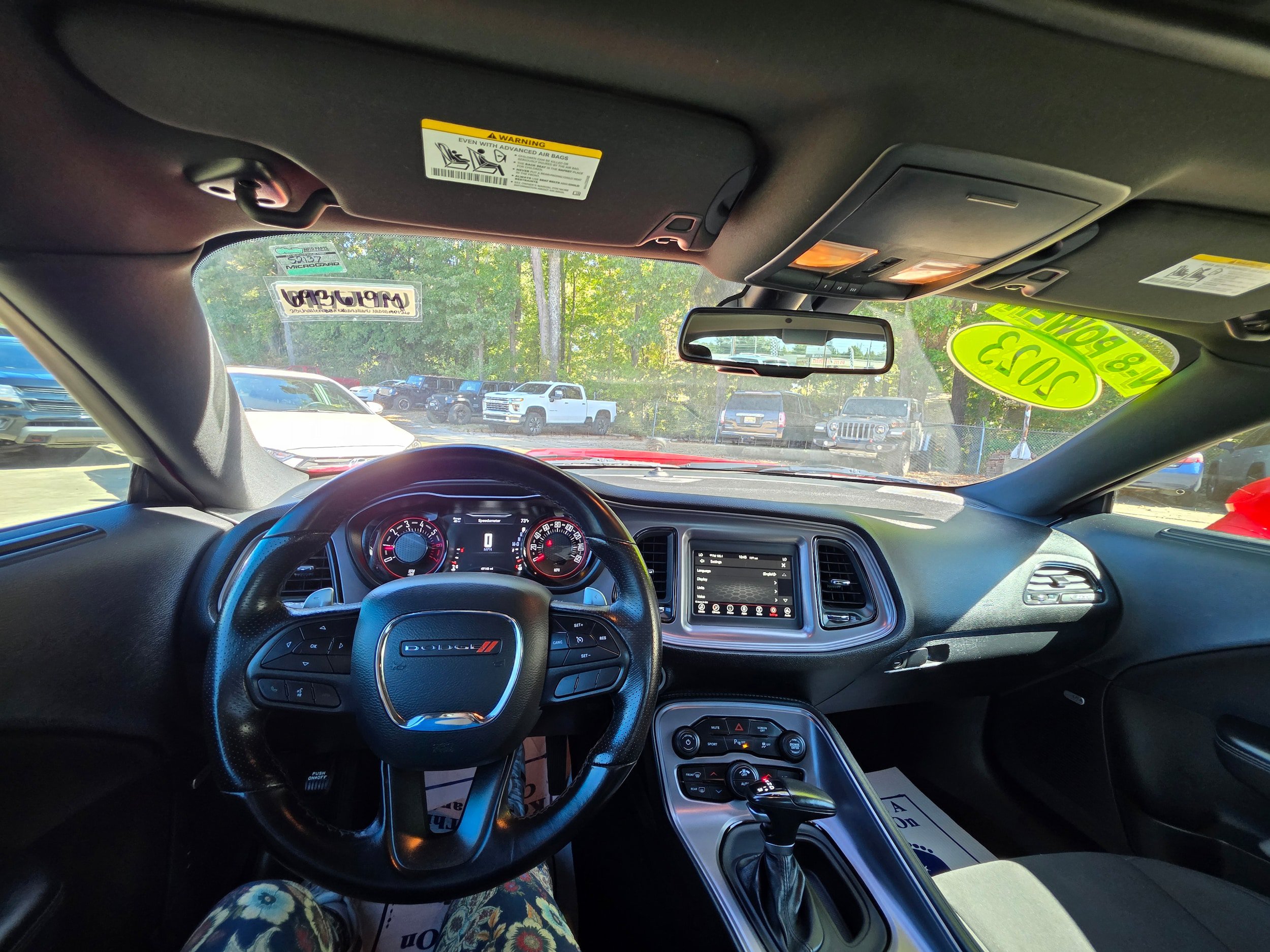 Used 2023 Dodge Challenger R/T w/ Blacktop Package RWD image 18