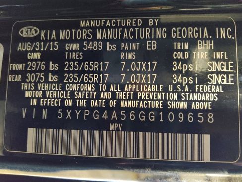 Used 2016 Kia Sorento LX image 33