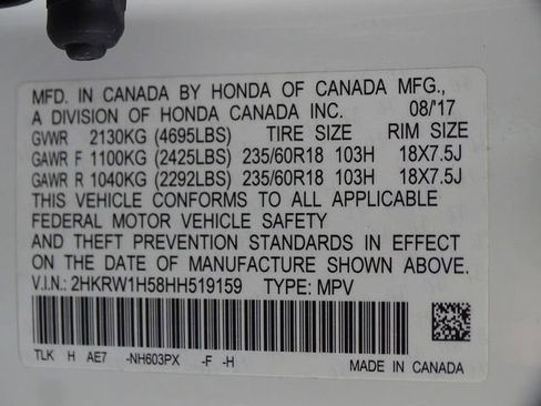 Used 2017 Honda CR-V EX image 19