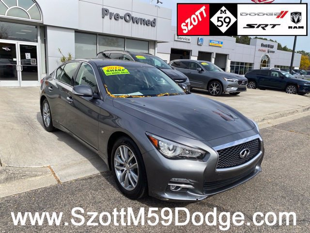 Used 2015 INFINITI Q50 AWD w/ Moonroof Package image 1