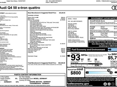 Used 2024 Audi Q4 e-tron Premium Plus w/ Premium Plus