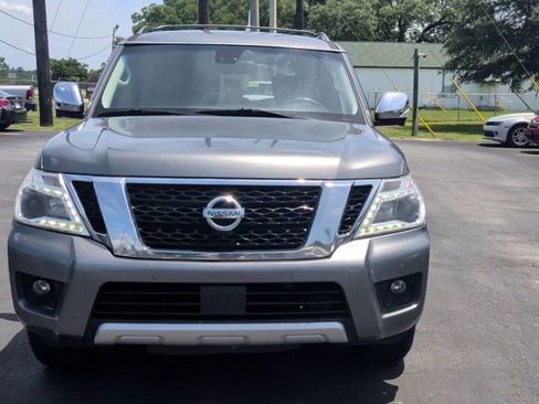 Used 2017 Nissan Armada Platinum w/ Captain Seat Package RWD image 3