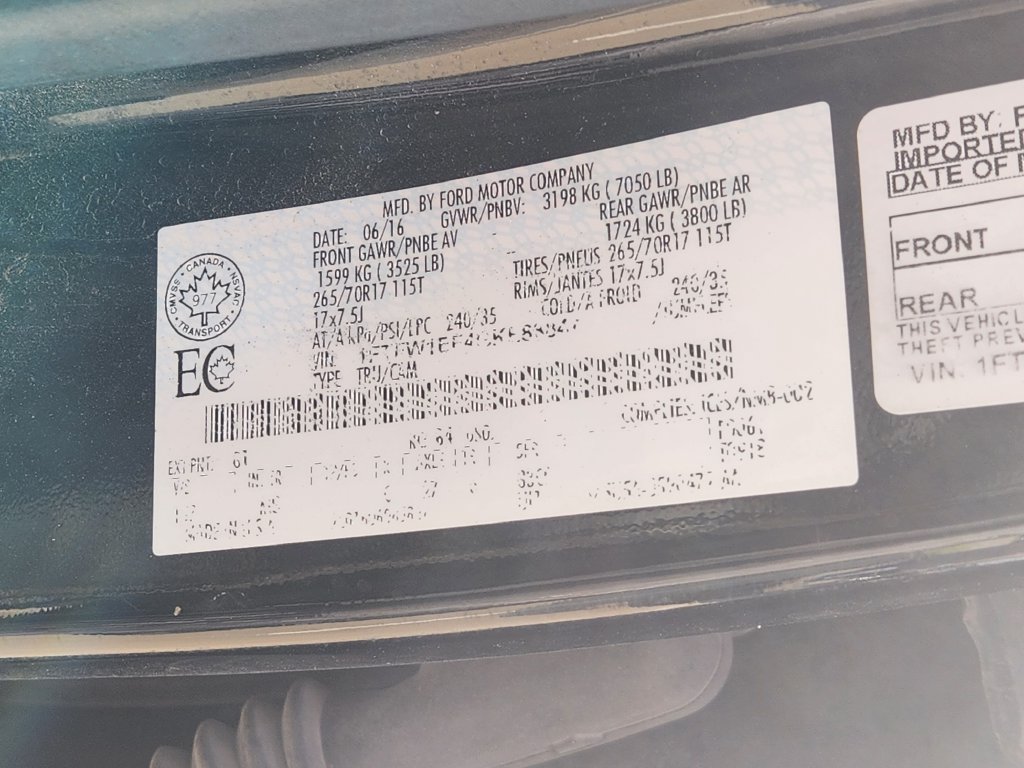 Used 2016 Ford F150 XLT AWD/4WD image 31