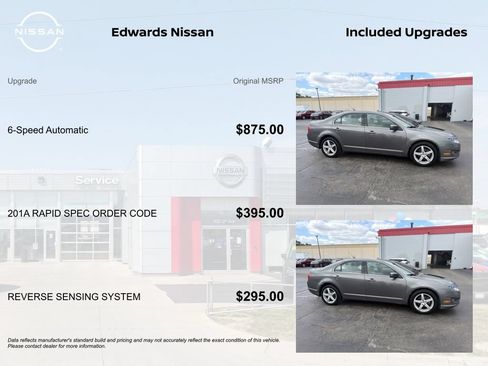 Used 2011 Ford Fusion SE w/ 201A Rapid Spec Order Code FWD image 3