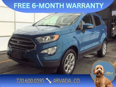 Used 2020 Ford EcoSport SE