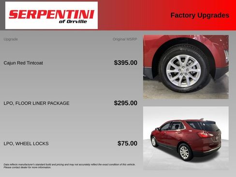 Used 2020 Chevrolet Equinox LT w/ LPO, Floor Liner Package FWD image 6