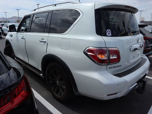 Used 2017 Nissan Armada Platinum w/ Captain Seat Package AWD/4WD image 2
