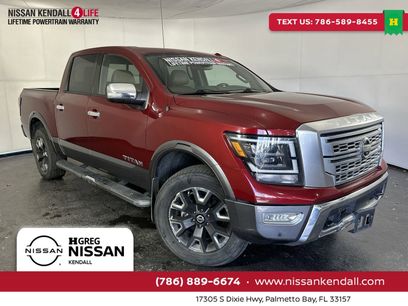 Certified 2021 Nissan Titan Platinum Reserve w/ Moonroof Package