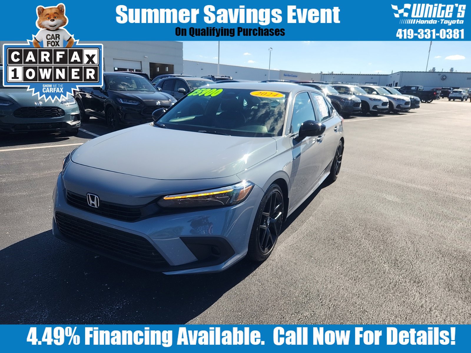 Used 2024 Honda Civic Sport image 1