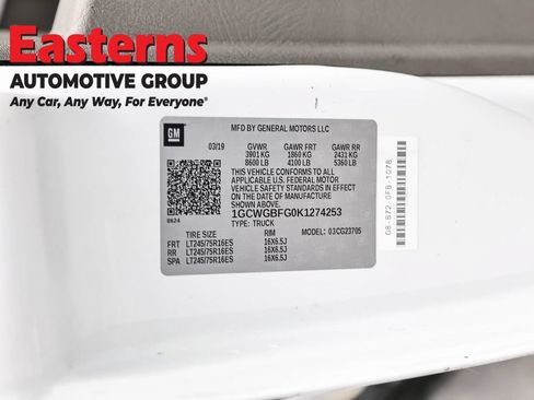 Used 2019 Chevrolet Express 2500 Extended w/ Safety Package RWD image 34