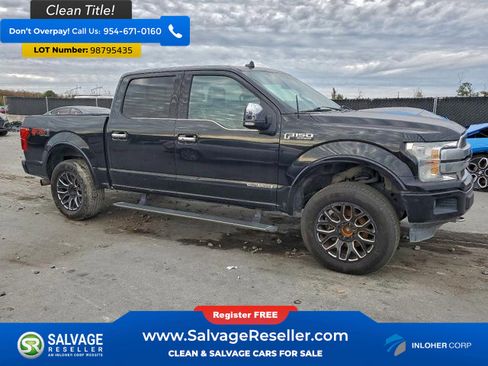 Used 2018 Ford F150 Platinum w/ Equipment Group 701A Luxury image 5