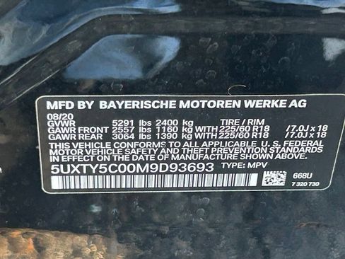Used 2021 BMW X3 xDrive30i w/ Convenience Package AWD/4WD image 47
