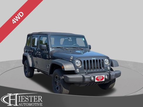 Used 2018 Jeep Wrangler Unlimited Sport w/ Connectivity Group AWD/4WD image 1