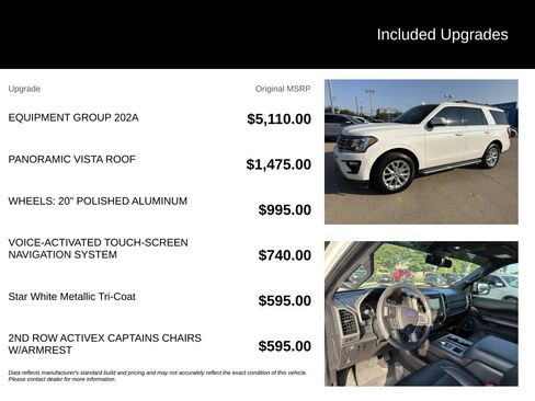 Used 2020 Ford Expedition XLT w/ Equipment Group 202A RWD image 5