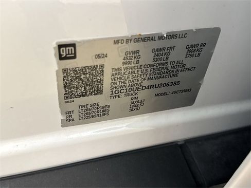 Used 2024 Chevrolet Silverado EV W/T image 29