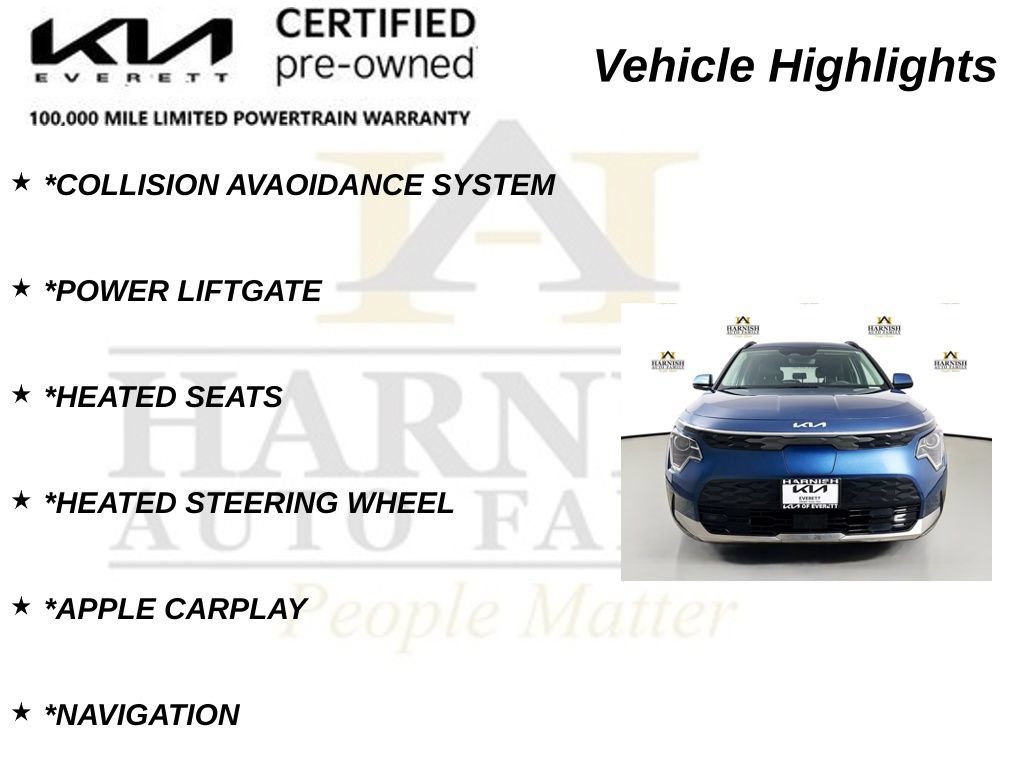 Certified 2023 Kia Niro Wind w/ Wind Preserve Package FWD image 20