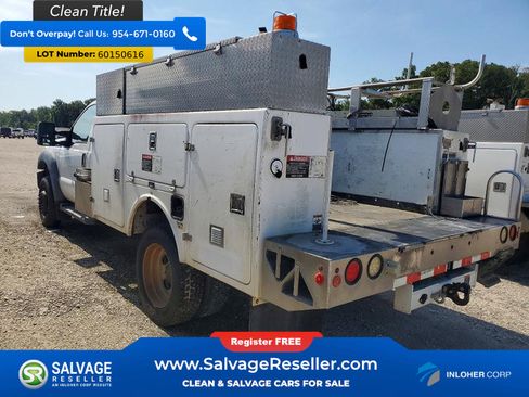 Used 2012 Ford F450 XL w/ Snow Plow Prep Pkg RWD image 3