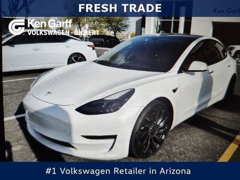 Used 2021 Tesla Model 3 Performance image 1