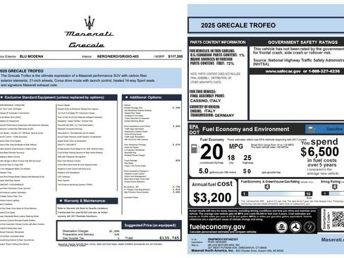 New 2025 Maserati Grecale Trofeo image 27