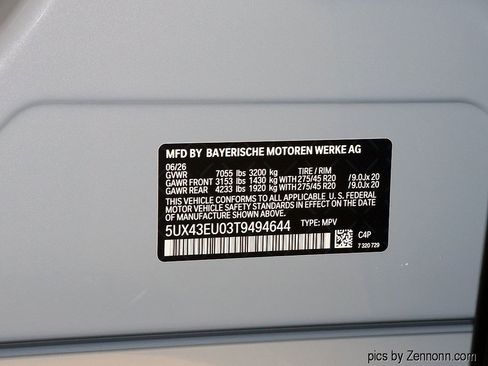 New 2026 BMW X5 xDrive50e w/ M Sport Package AWD/4WD image 29